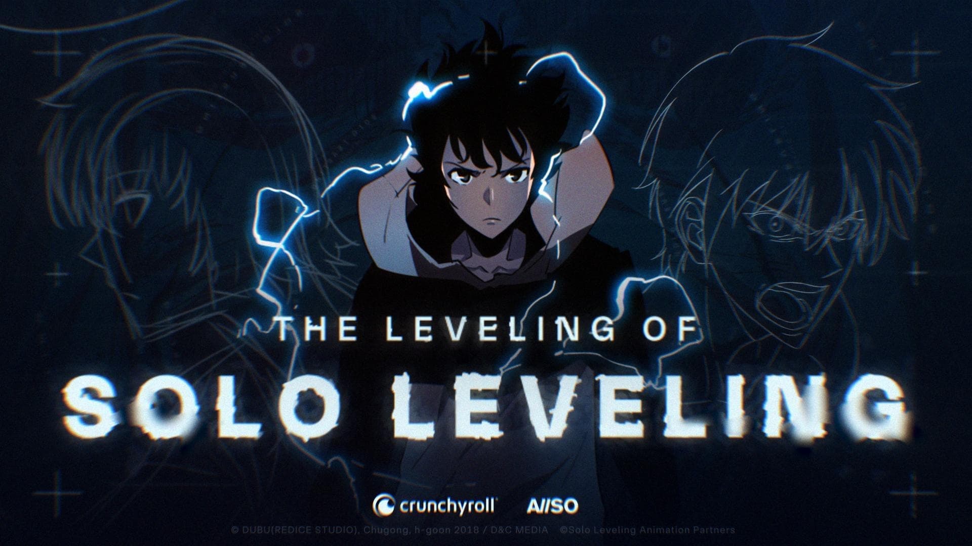 THE LEVELING OF SOLO LEVELING backdrop