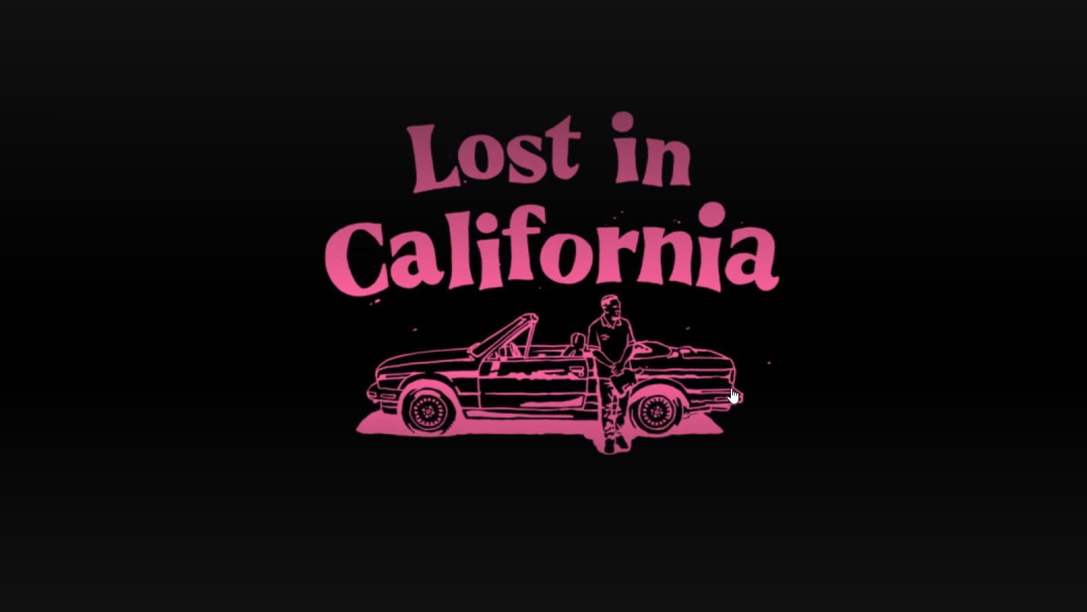 Lost in California backdrop