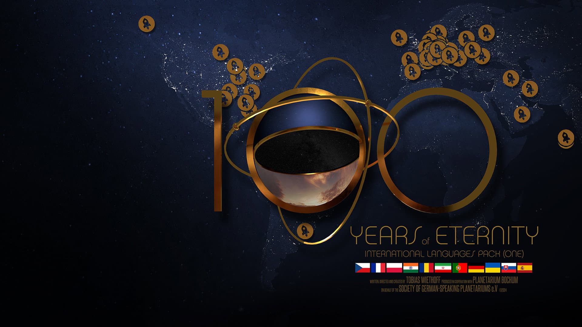 100 Years of Eternity backdrop