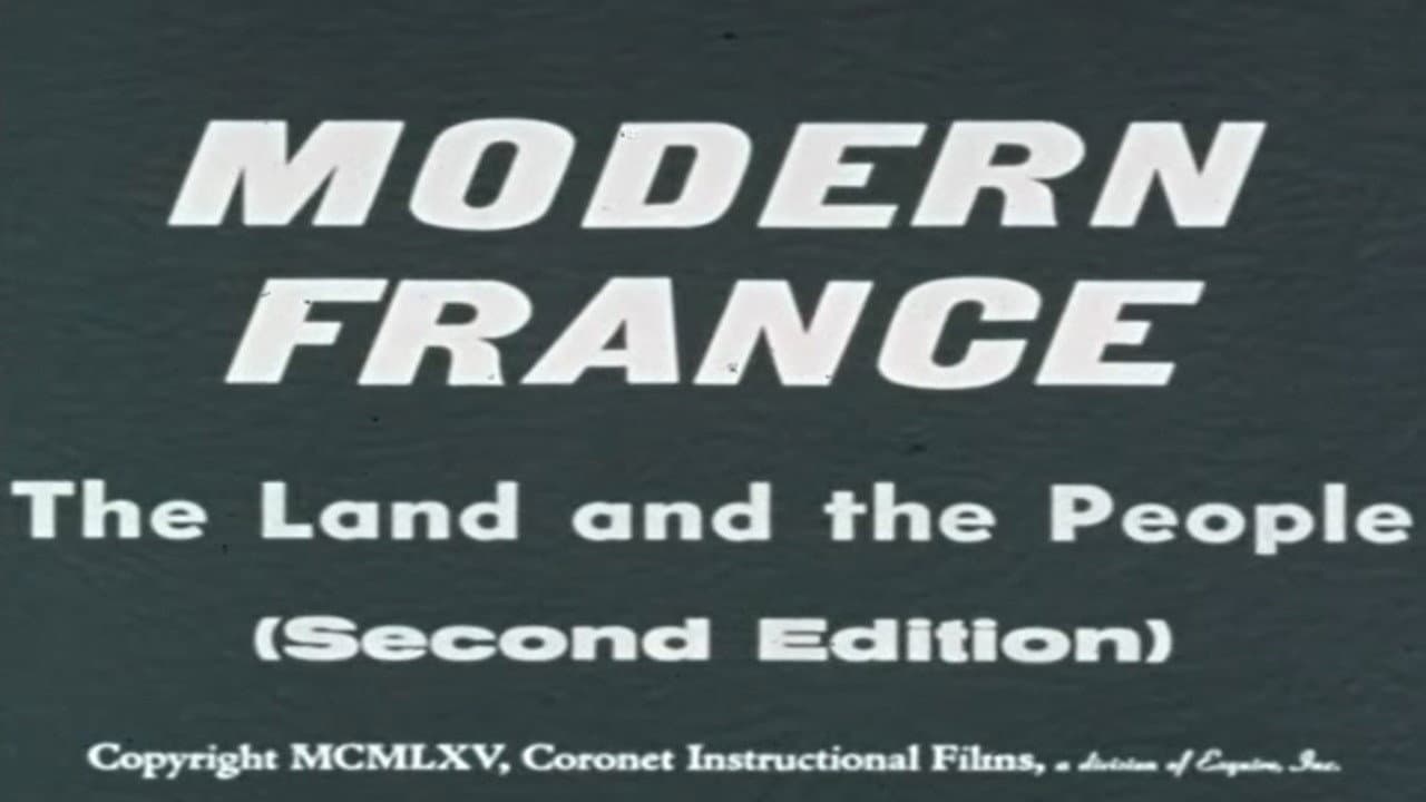 Modern France: The Land and the People (Second Edition) backdrop