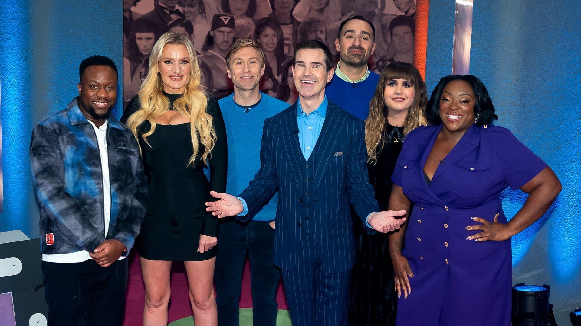 The Big Fat Quiz of Telly backdrop