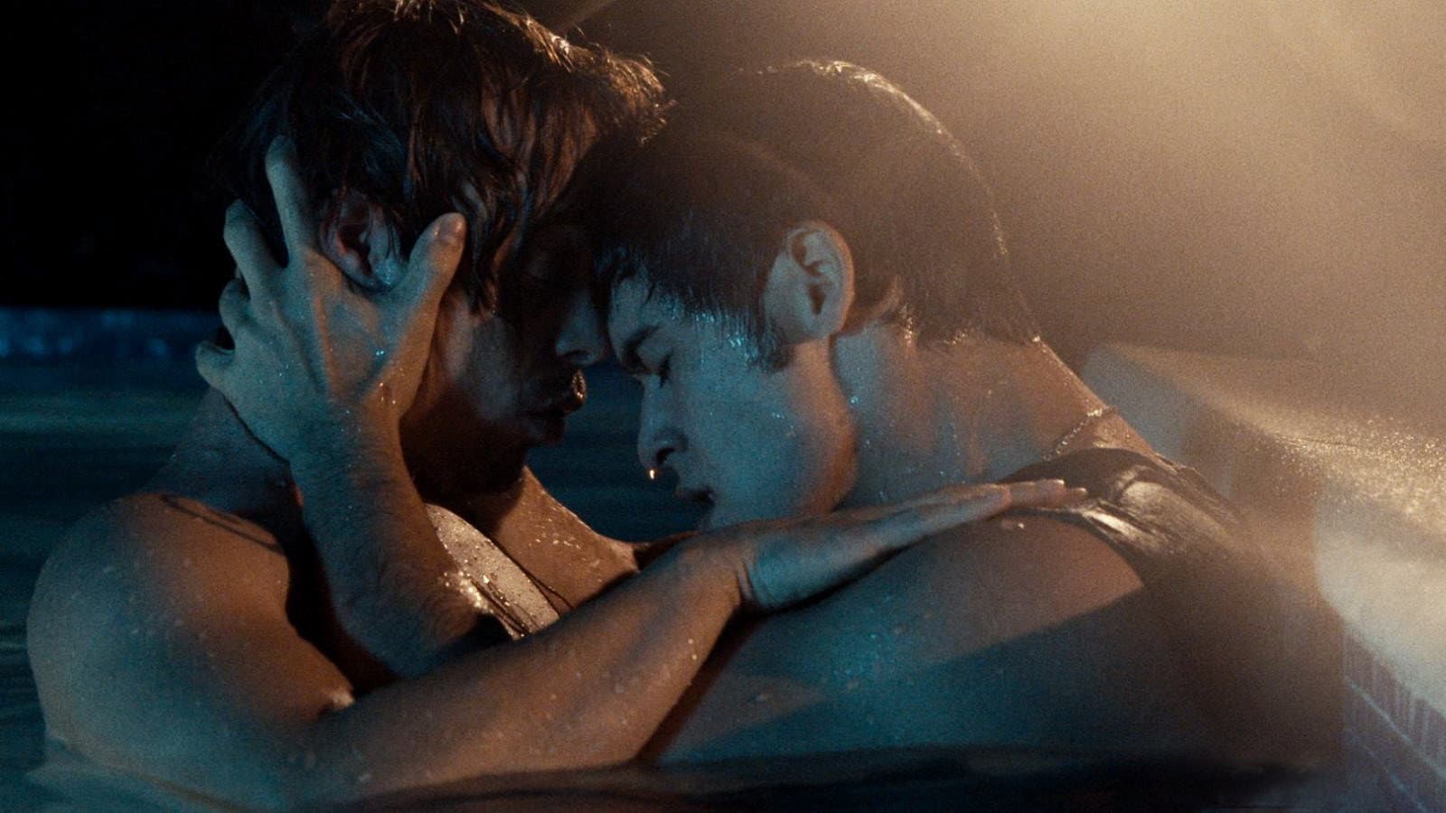 The Male Gaze: Shadows on Skin backdrop