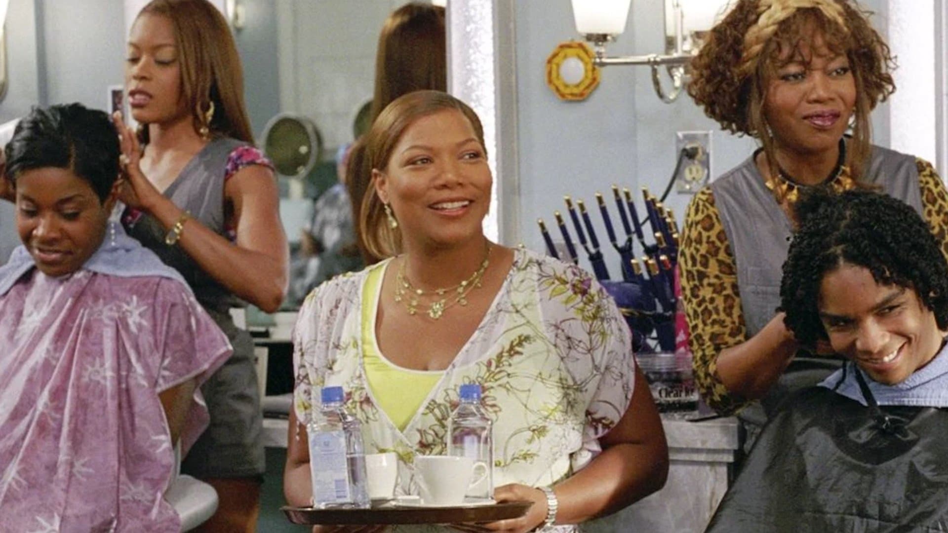 Beauty Shop backdrop