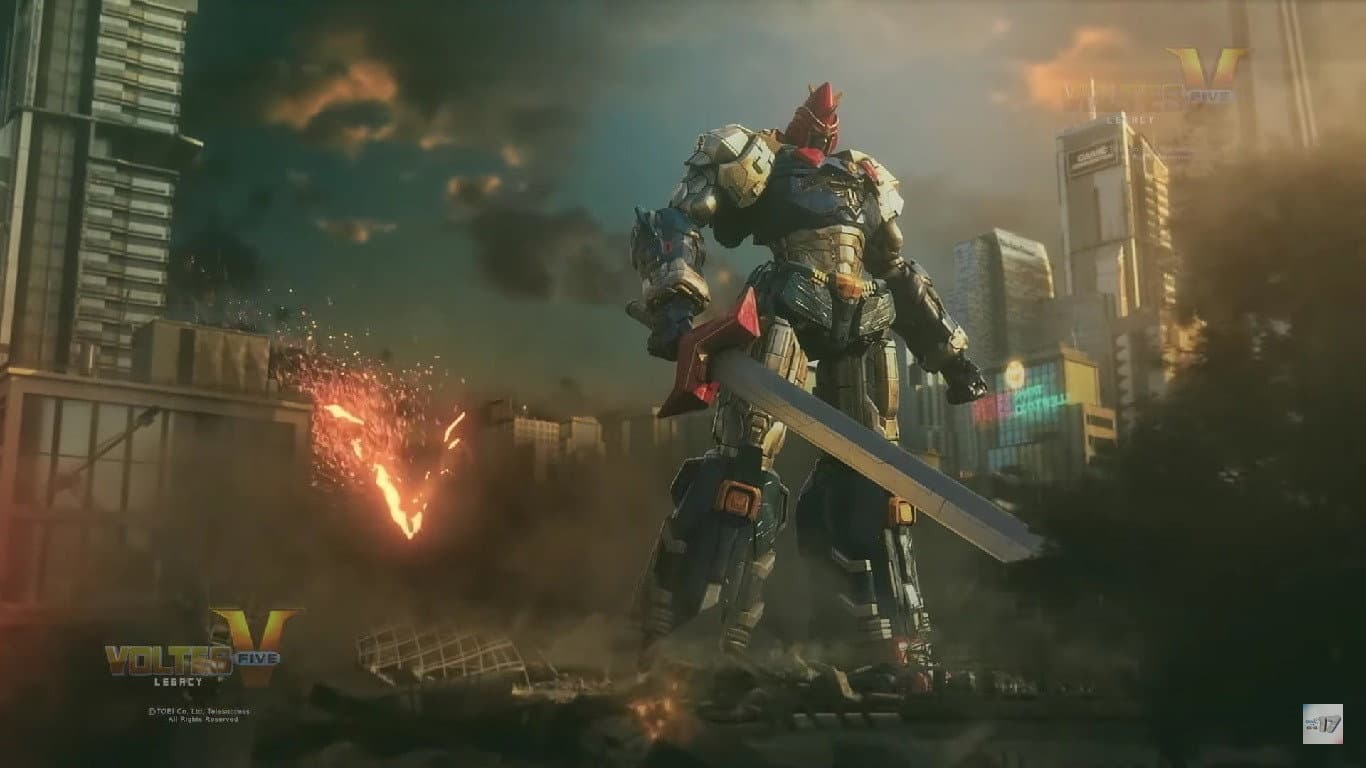 Voltes V: Legacy backdrop