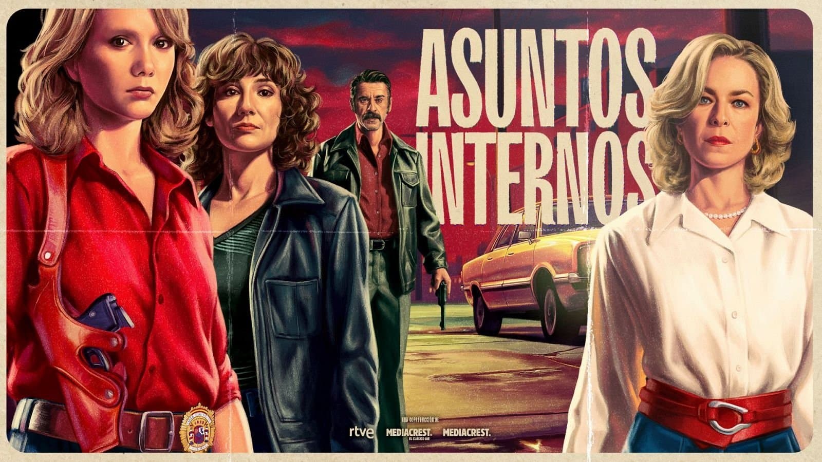 Asuntos internos backdrop