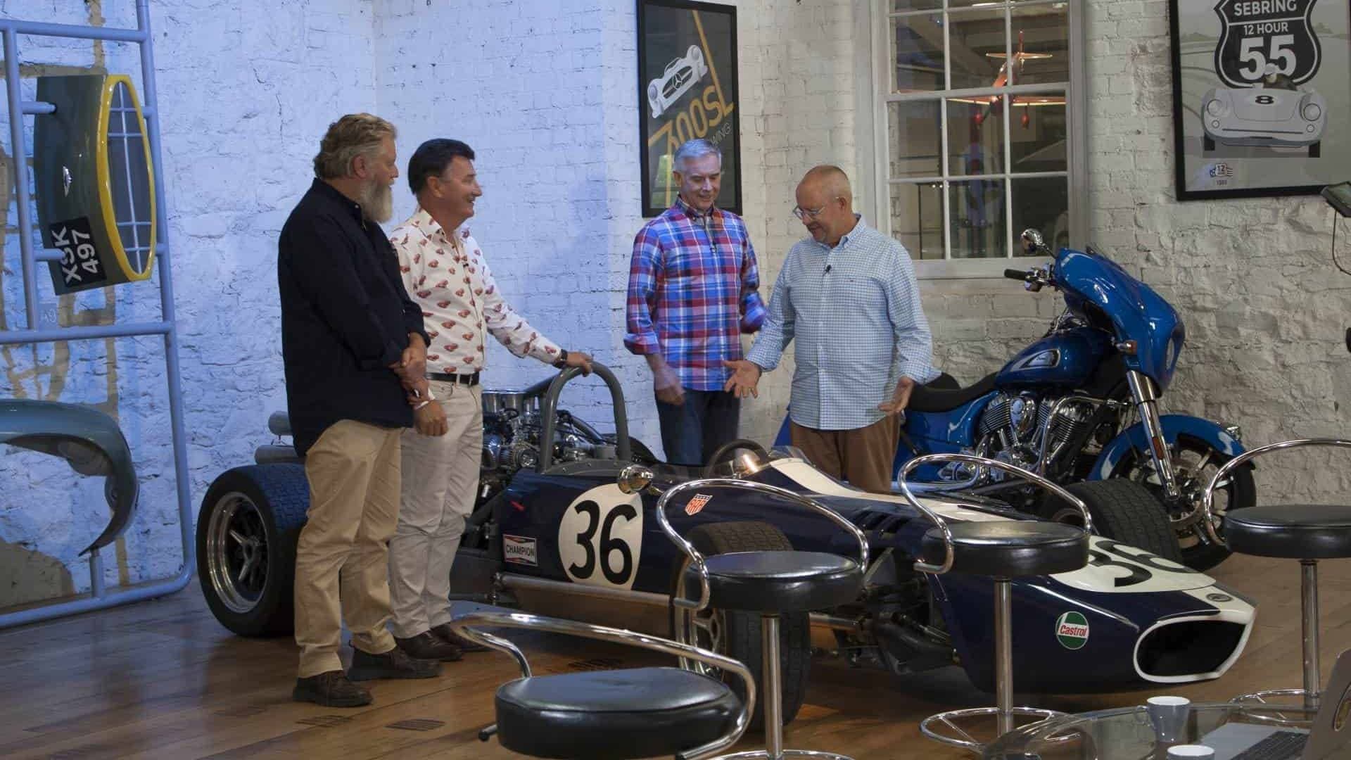 Garage 41 backdrop