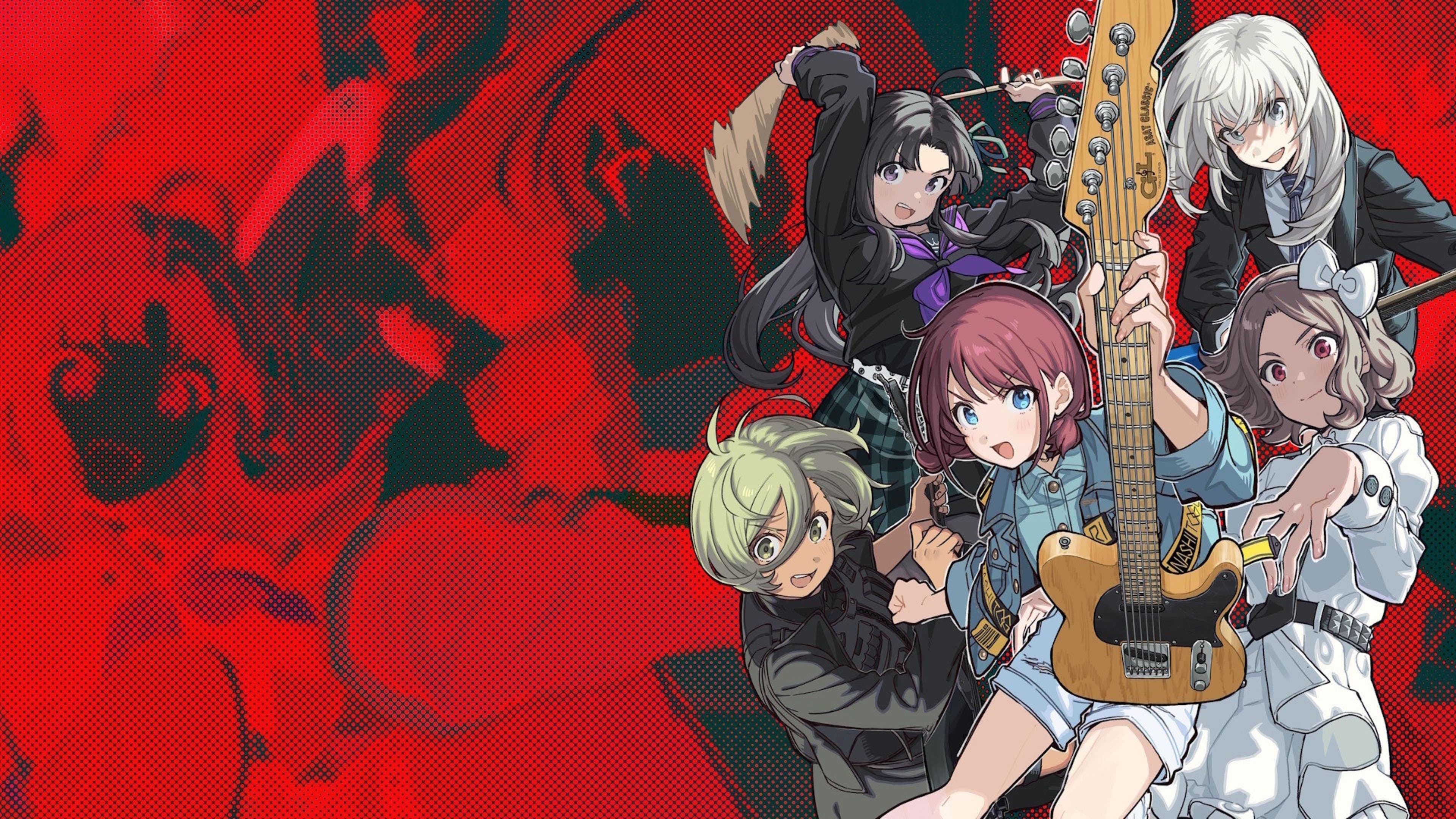 Girls Band Cry backdrop