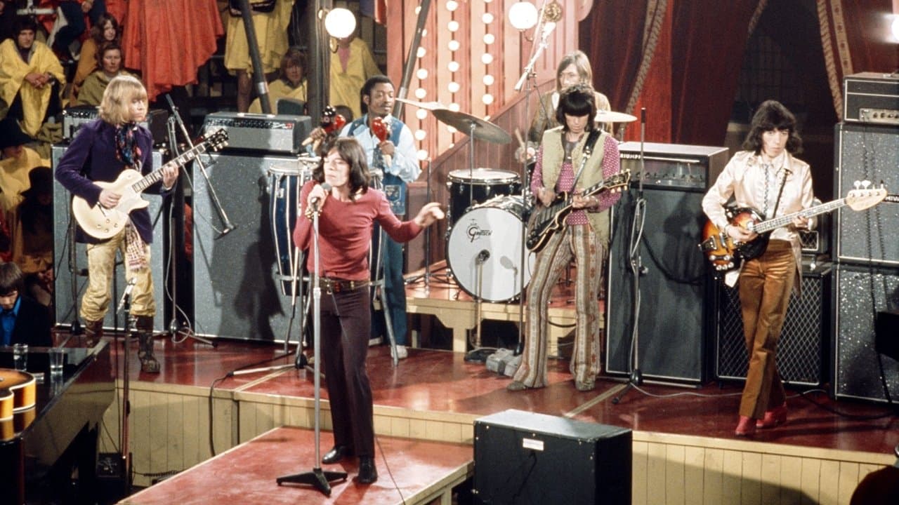 The Rolling Stones Rock and Roll Circus backdrop