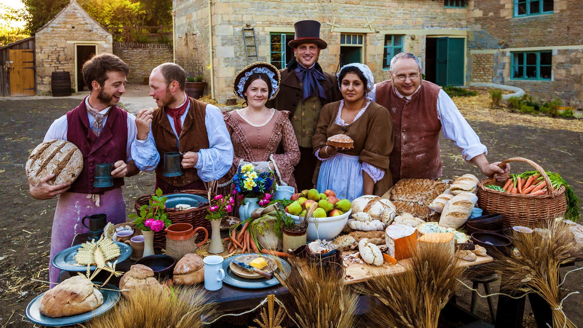 Victorian Bakers backdrop