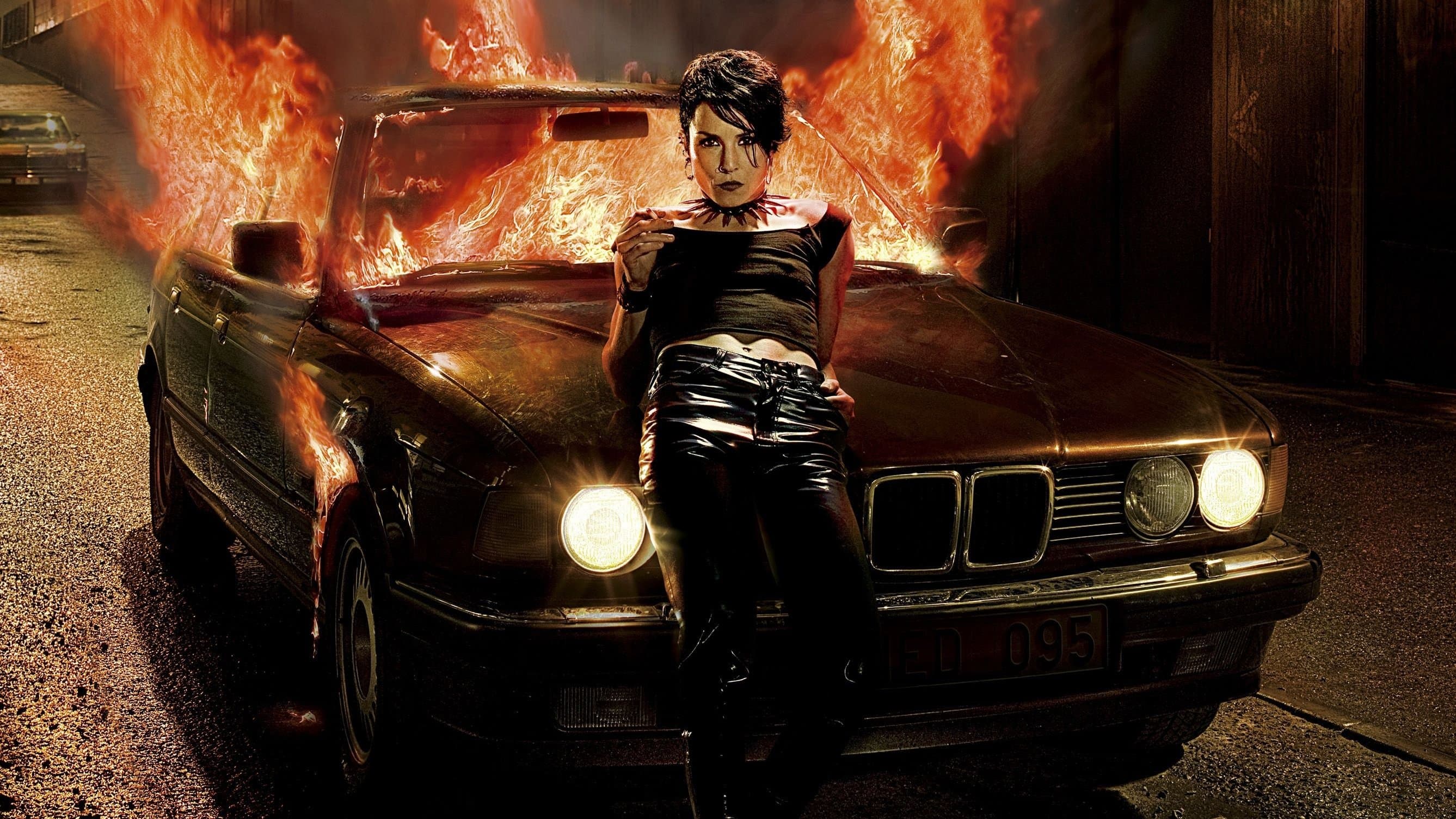 The Girl Who Played with Fire backdrop
