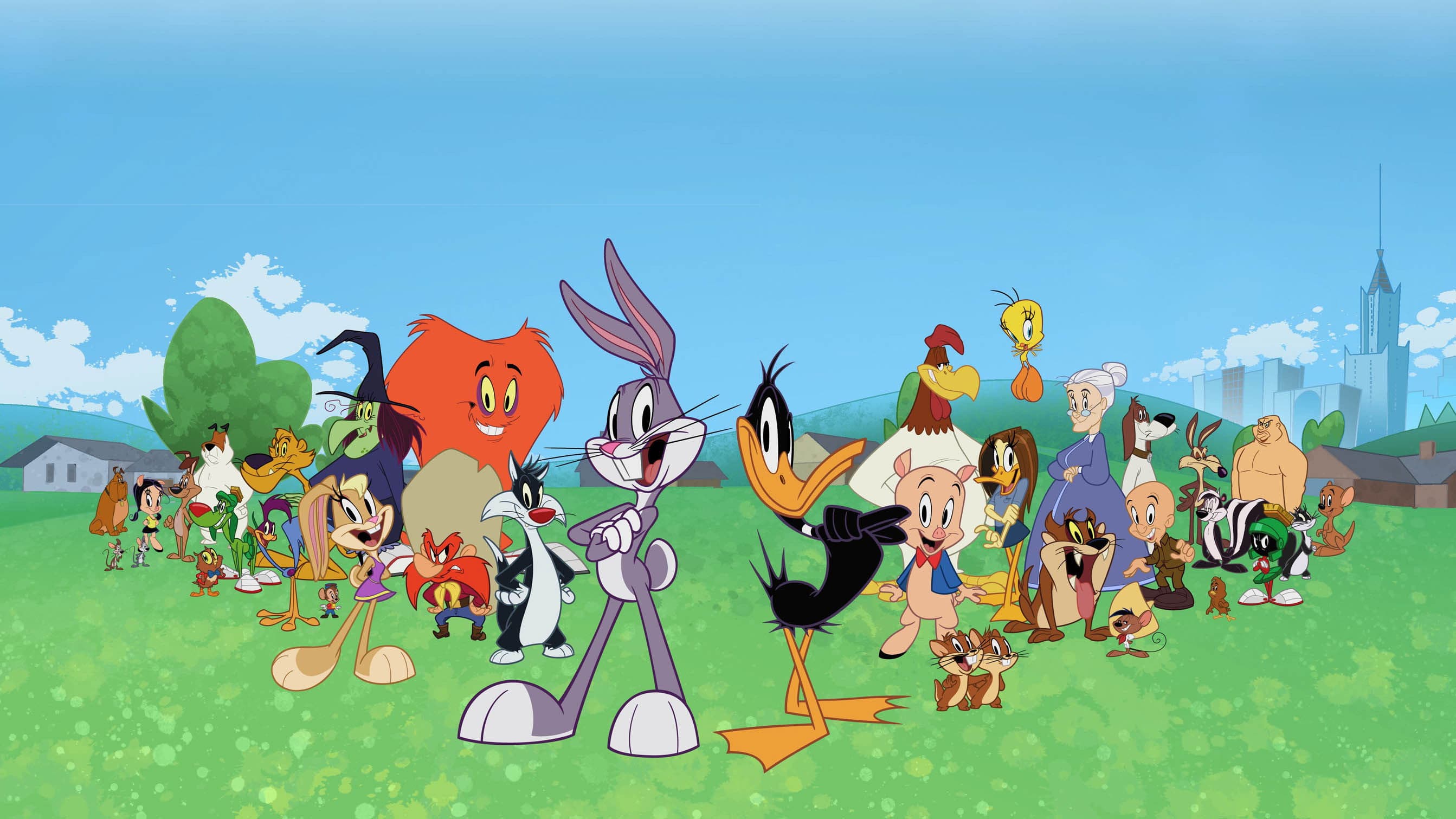 The Looney Tunes Show backdrop