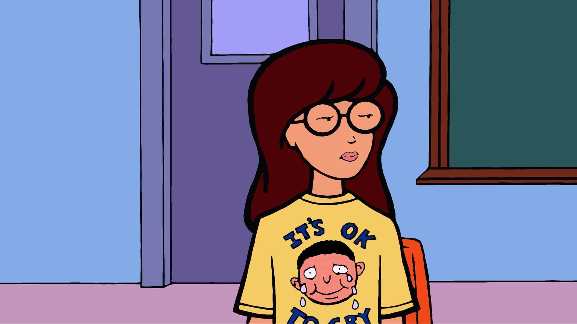 Daria in 'Is It Fall Yet?' backdrop