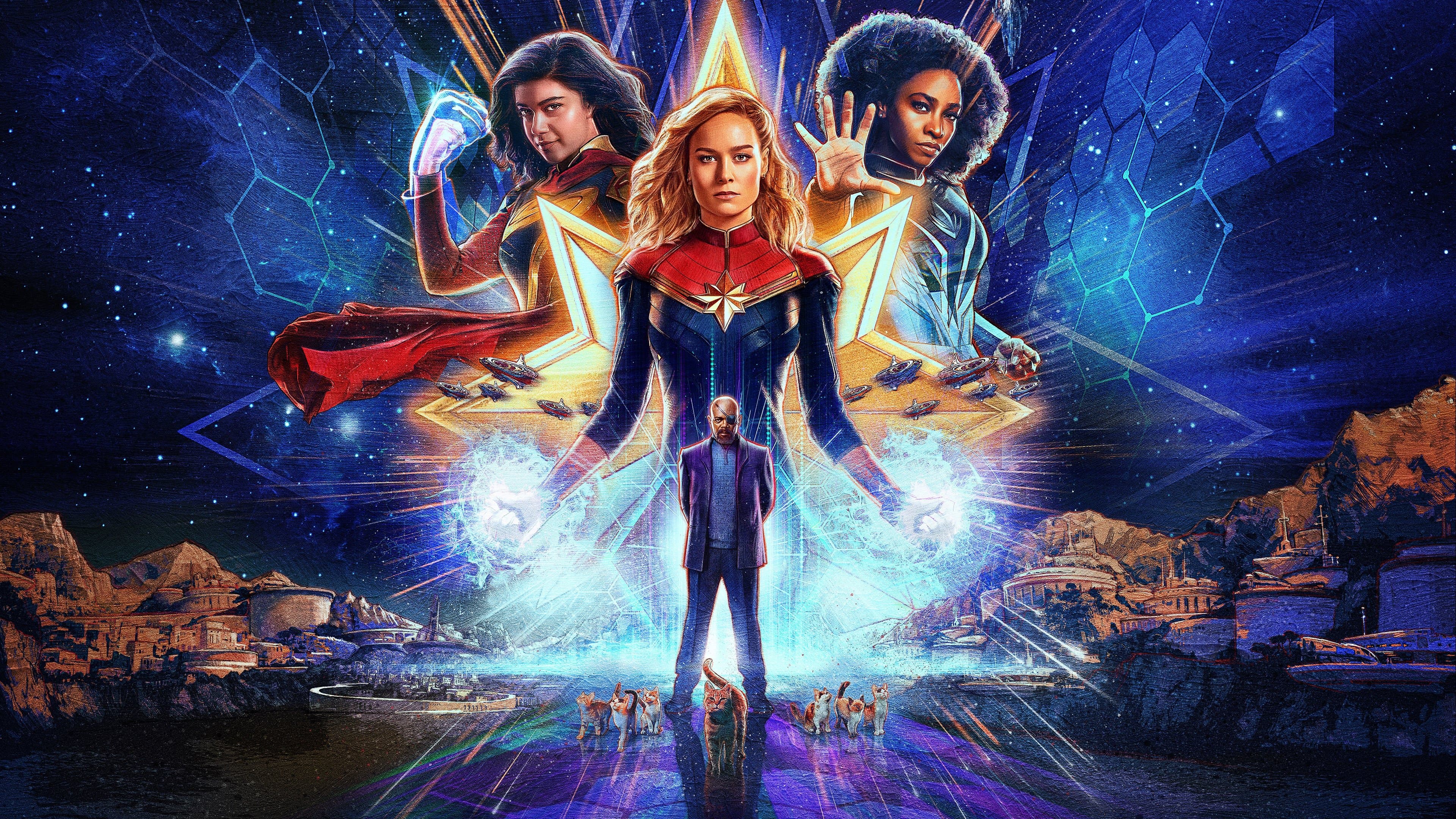 The Marvels backdrop